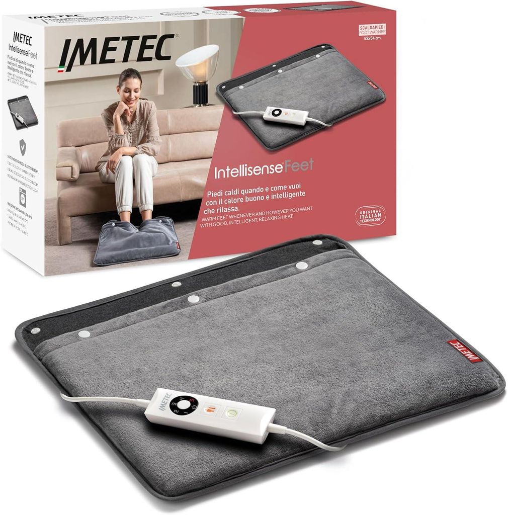 Imetec 26018, Grau, Plüsch, Maschinenkaltwäsche, 180 min, Produktbild 