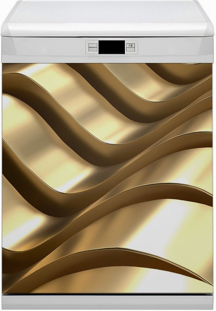 Geschirrspüle Magnet für Spülmaschine Magnetmatte Küche Magnete Dekorative 60x70 cm - Goldelemente