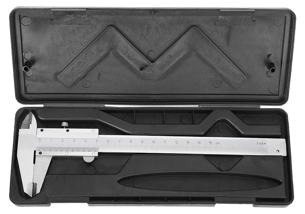 Hochpräziser Messschieber aus Kohlenstoffstahl, Messbereich 0–150 mm