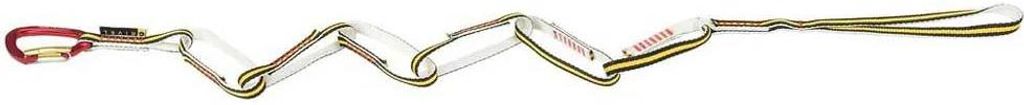 Grivel Daisy Chain Twin Evo+k8g Sigma Twin Gate Daisy Chain Gelb 125 cm Gelb 125 cm