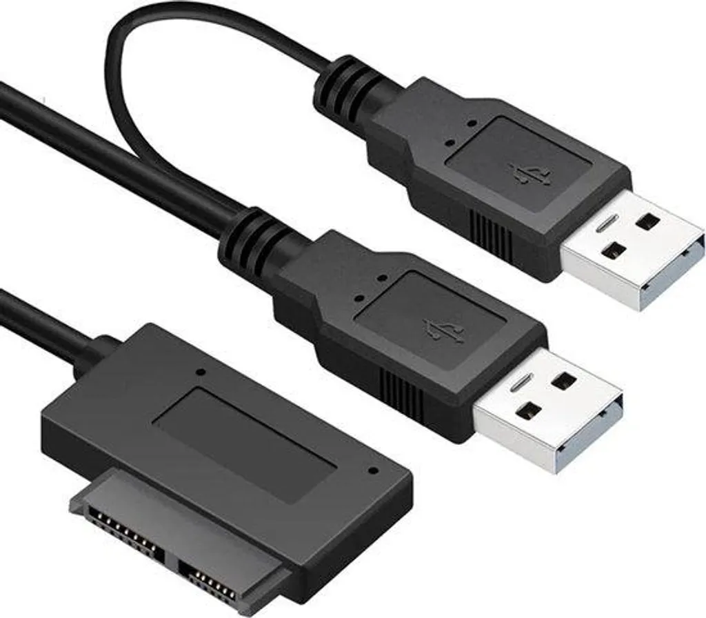 Adaptateur SATA 13 Broches Remplaçable à Chaud pour Lecteur DVD Laptop