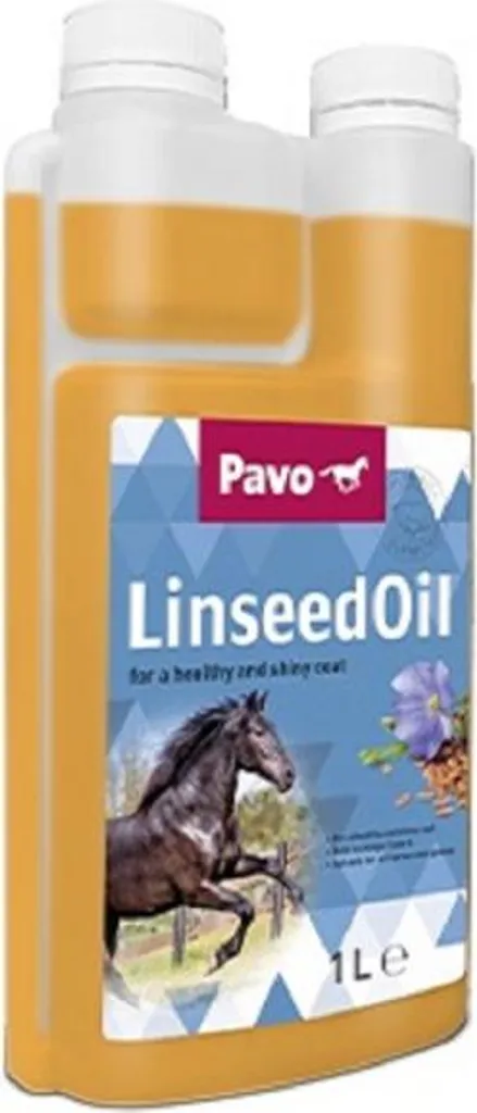 Olio di Lino Pavo 1L - Prezzo Migliore per il tuo Cavallo