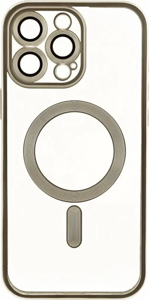 Cover MagSafe con protezione della fotocamera compatibile con Samsung Galaxy S25 Grigio