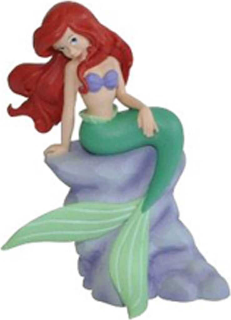 Bullyland Ariel la sirena figura Ariel sulle rocce 8 cm Immagine del prodotto 