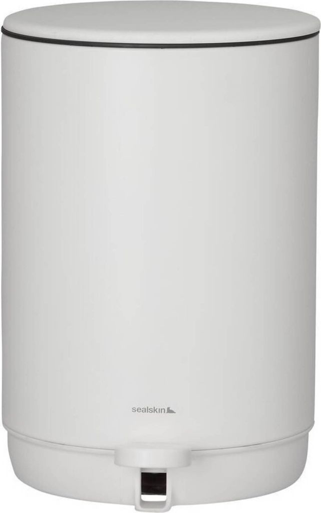 Sealskin Mind Pedaalemmer 5 Liter Vrijstaand Wit (800065)