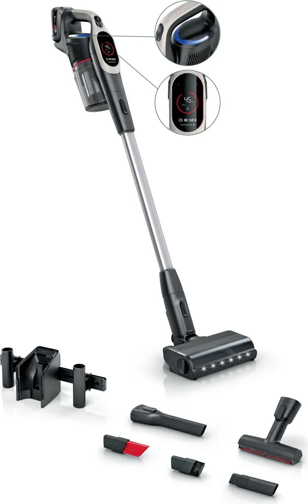 Aspirateur Balai Bosch BCS931GAC Nettoyage Complet Maison et Appartement