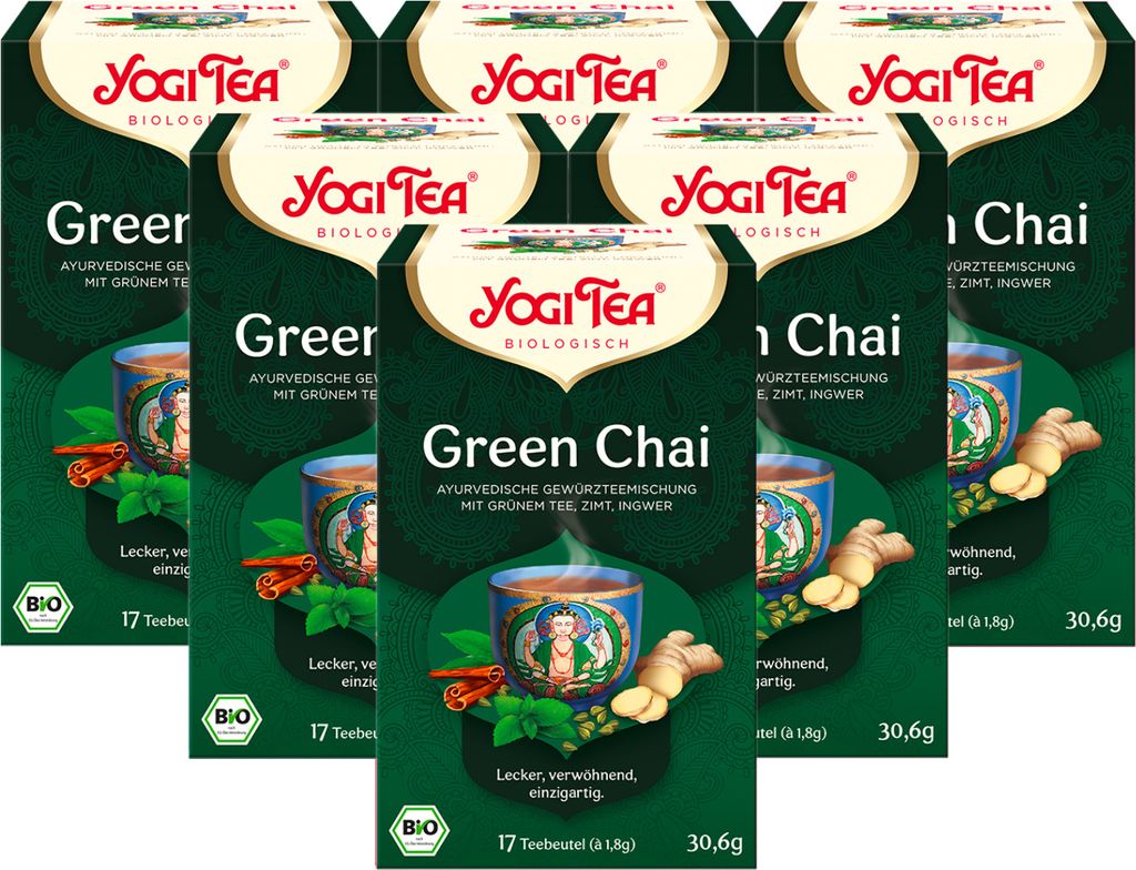 Green Chai - 17 sáčků 30,6g Obrázek produktu 