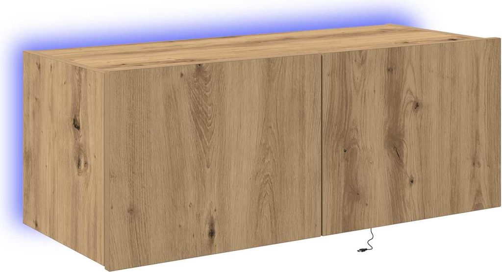 vidaXL Meuble mural pour télévision, 80 x 35 x 31 cm, Image du produit 