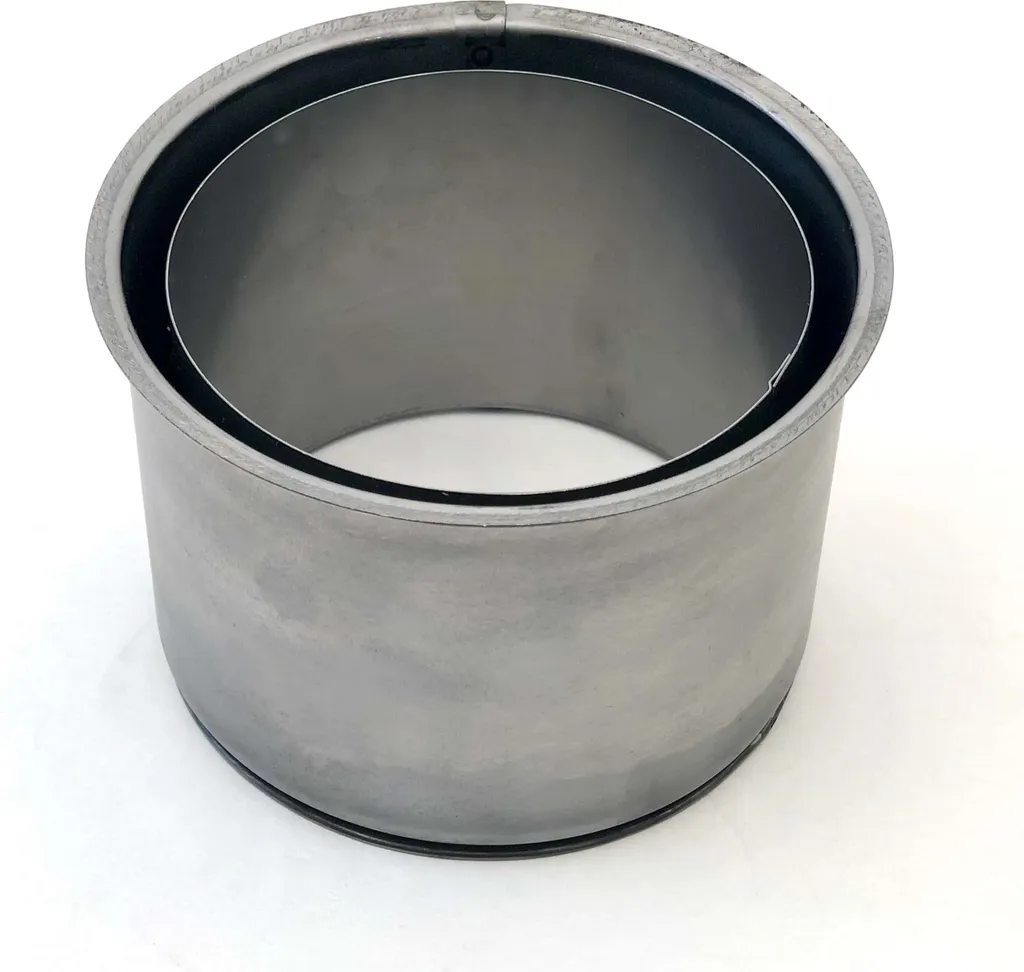 Raccordo Doppia Parete Inox 180 mm - Modulo 12 cm per Canne Fumarie