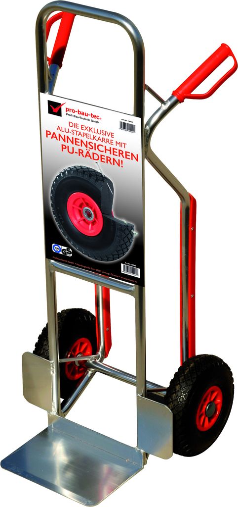 pro-bau-tec Profi-Bau Stapelkarre Aluminium 150 kg Produktbild 