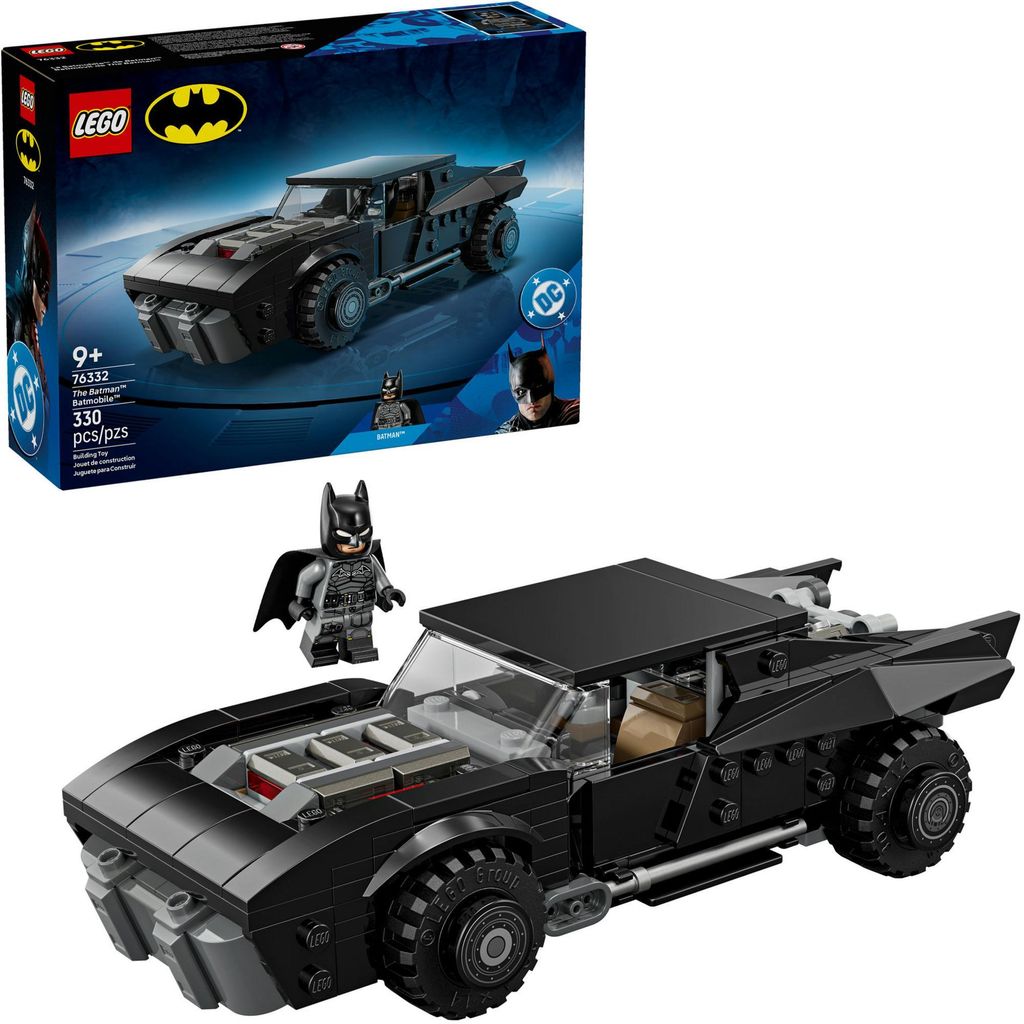 LEGO DC The Batman: Batmobil Auto Spielzeug - Superhelden Modellbau zum Sammeln mit Minifigur und goldener Münze - Kinder Geschenk für Jungen ab...