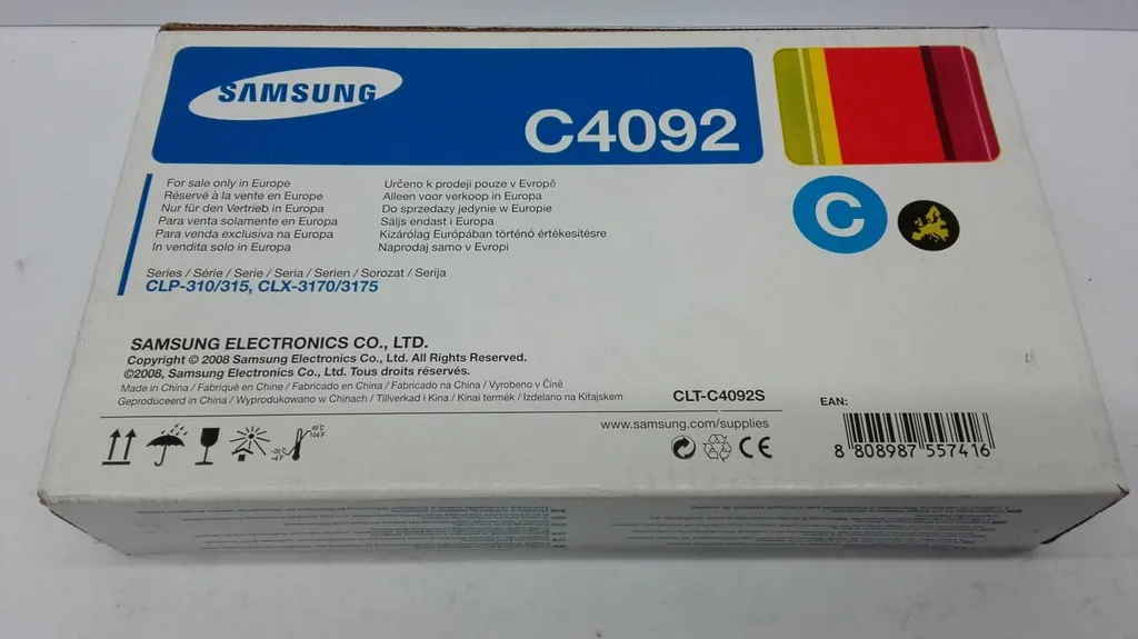 Toner laser Samsung CLP-310 cyan pour documents pros nets - 6