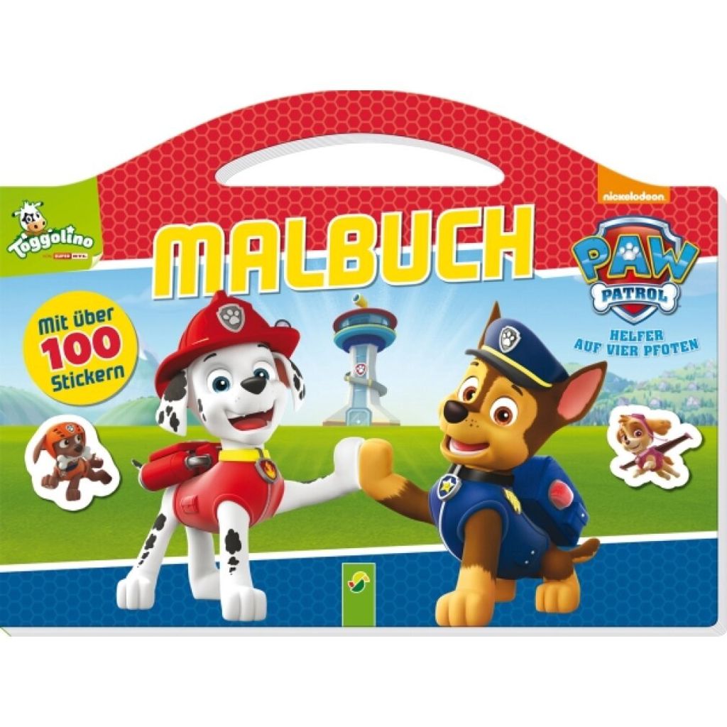 Schwager & Steinlein Paw Patrol Malbuch Produktbild 
