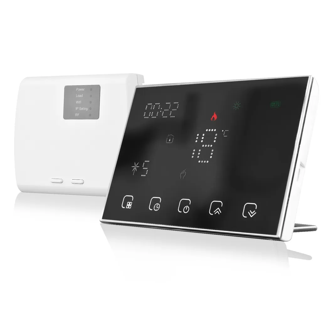 Thermostat intelligent WiFi programmable pour chauffage domestique sans fil