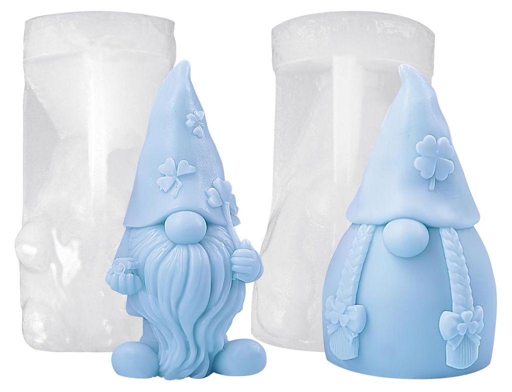 Silikonformen, 3D-Silikonform für Weihnachten, für Beton, DIY-Weihnachts- und Halloween-Geschenkdekoration