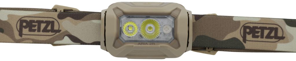 Petzl E070DA01 Headlamp ARIA® 2R RGB camo Produktbild 