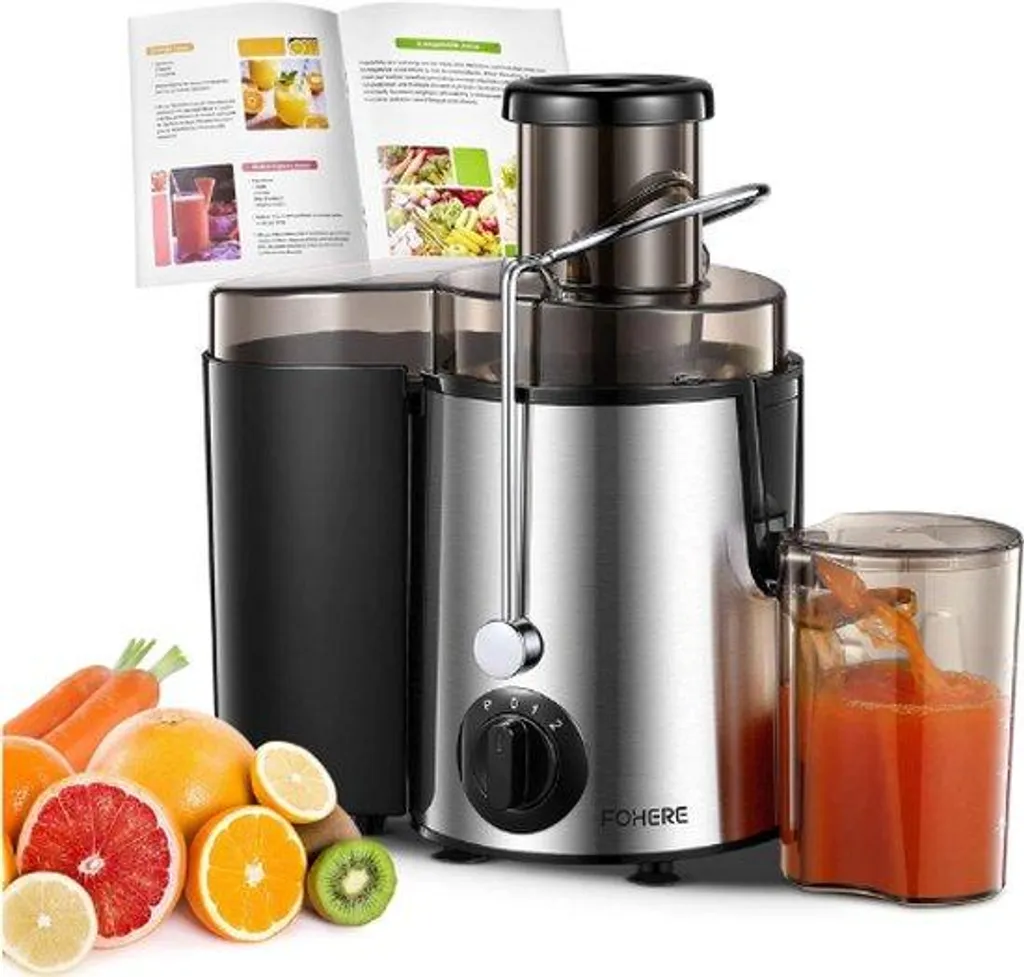 Extracteur de jus lent XL de 3L pour préserver vos vitamines au quotidien