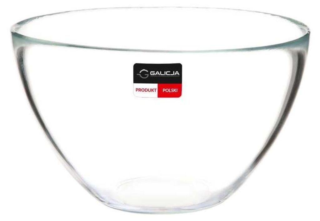 Insalatiera rotonda in vetro per snack 17 cm Immagine del prodotto 