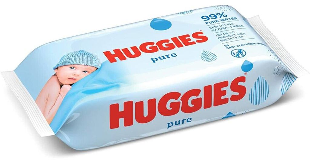 Huggies Pure, toallitas húmedas para bebés Imagen del producto 