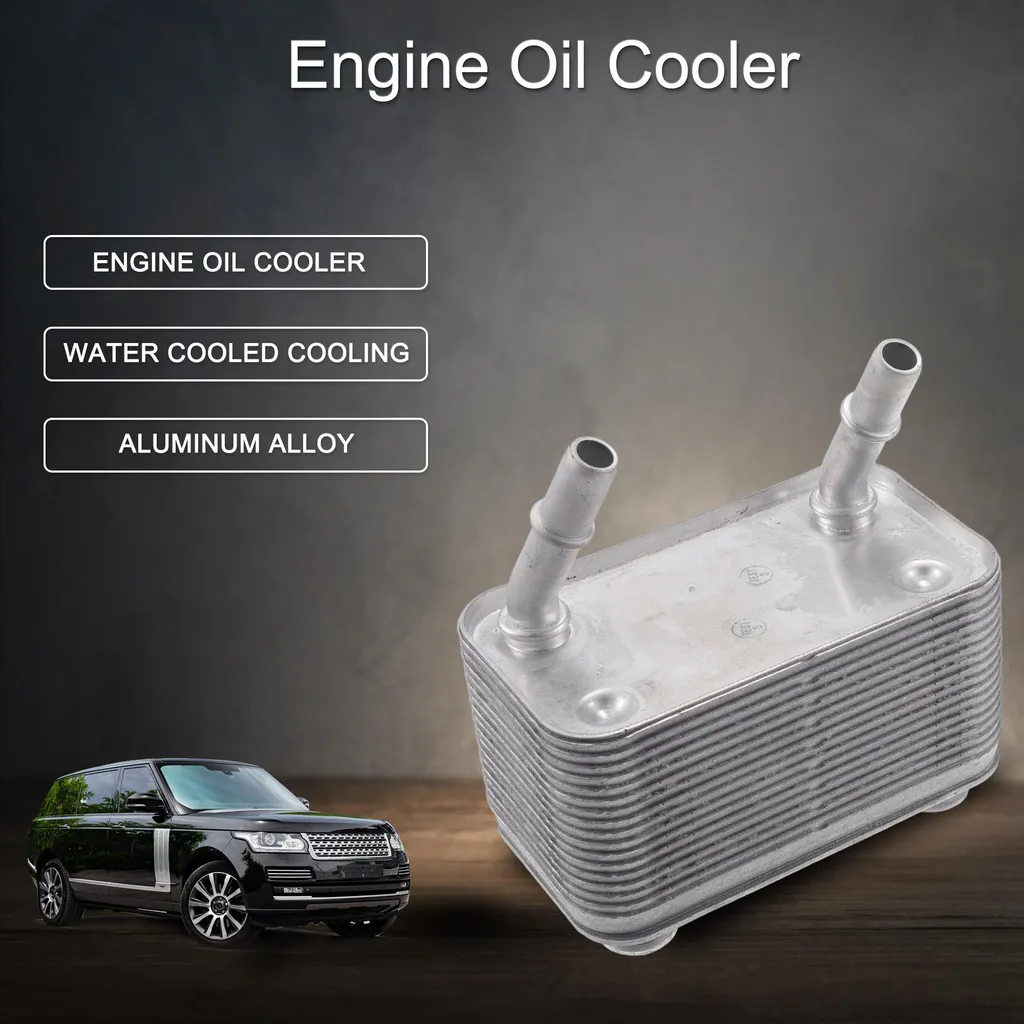 Refroidisseur d'Huile Land Rover Range Rover PFD000020 en Alu Argenté - 3
