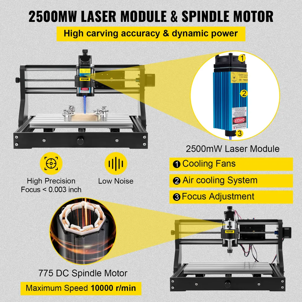 CNC 3018 Pro Graveur Laser : Solution Complète pour Gravure sans PC