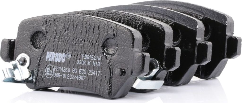 FERODO Bremsbeläge Satz Hinten für OPEL ZAFIRA B (A05) FDB1521W