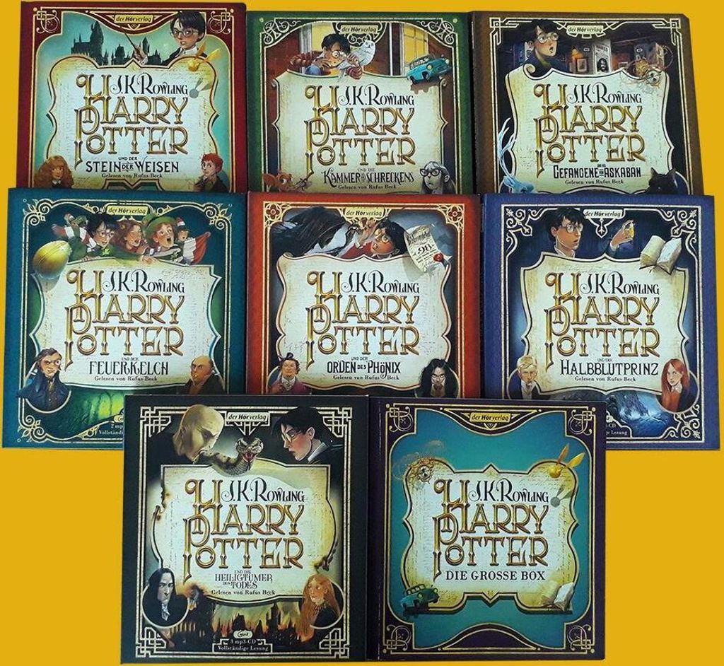 Harry Potter. Die große Box zum Jubiläum. Alle 7 Bände. Produktbild 3