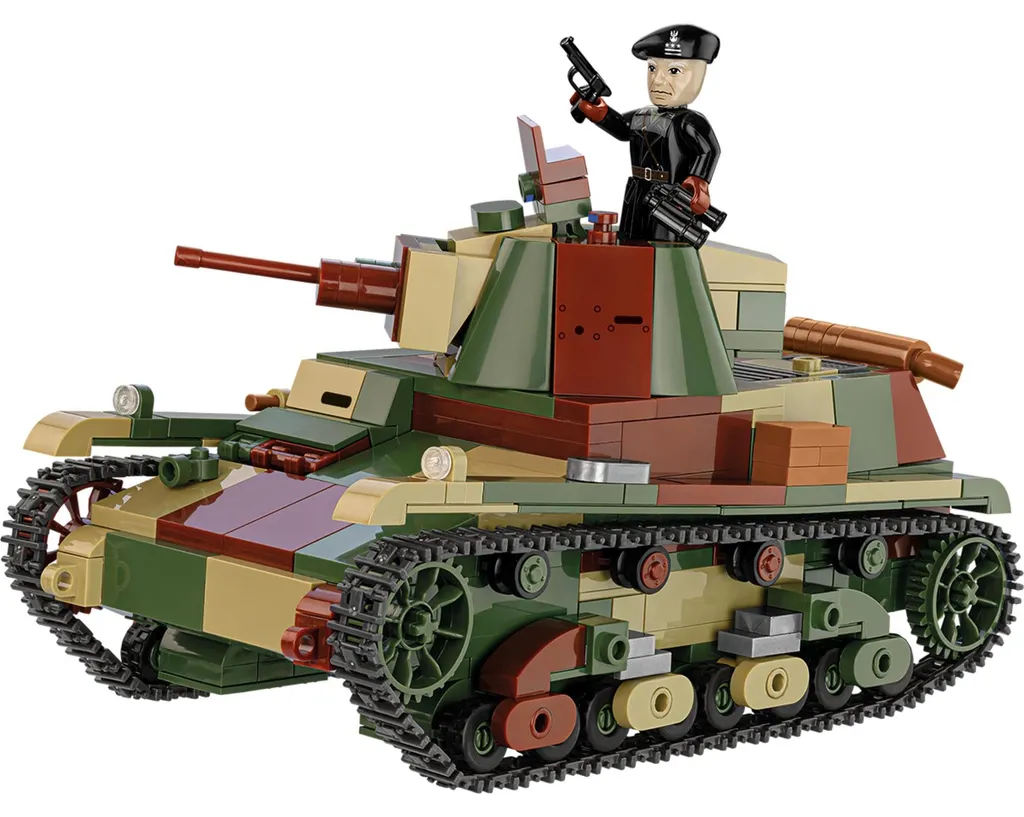 Char 7TP Cobi 2661 : Maquette sans Colle Durable et Facile à Assembler