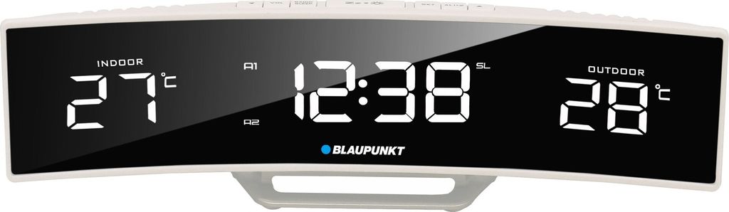 Blaupunkt BLAUPUNKT CR12WH fm alarm temperatura Obrázok produktu 