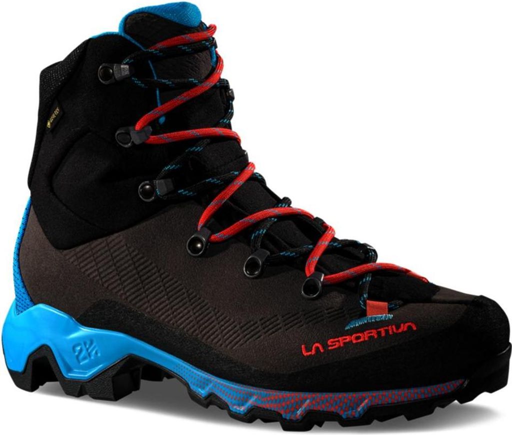 La Sportiva Aequilibrium Trek Woman GTX Damen Wanderschuhe High grau/blau 41