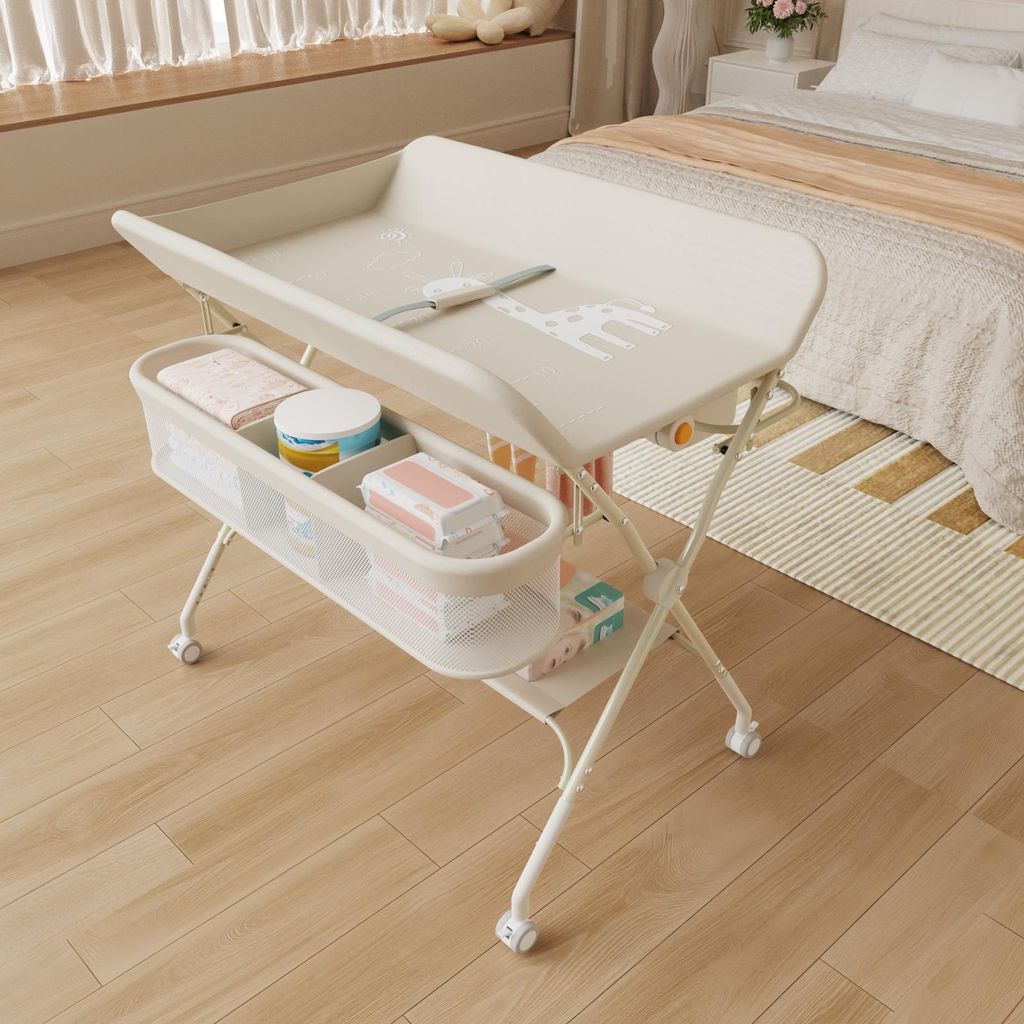 Baby Klappbar Wickelkommode, Mobiler Produktbild 