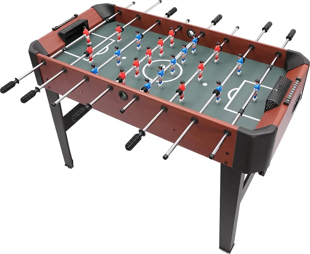 Baby-foot de bar professionnel pour intérieur - Table de football Noir