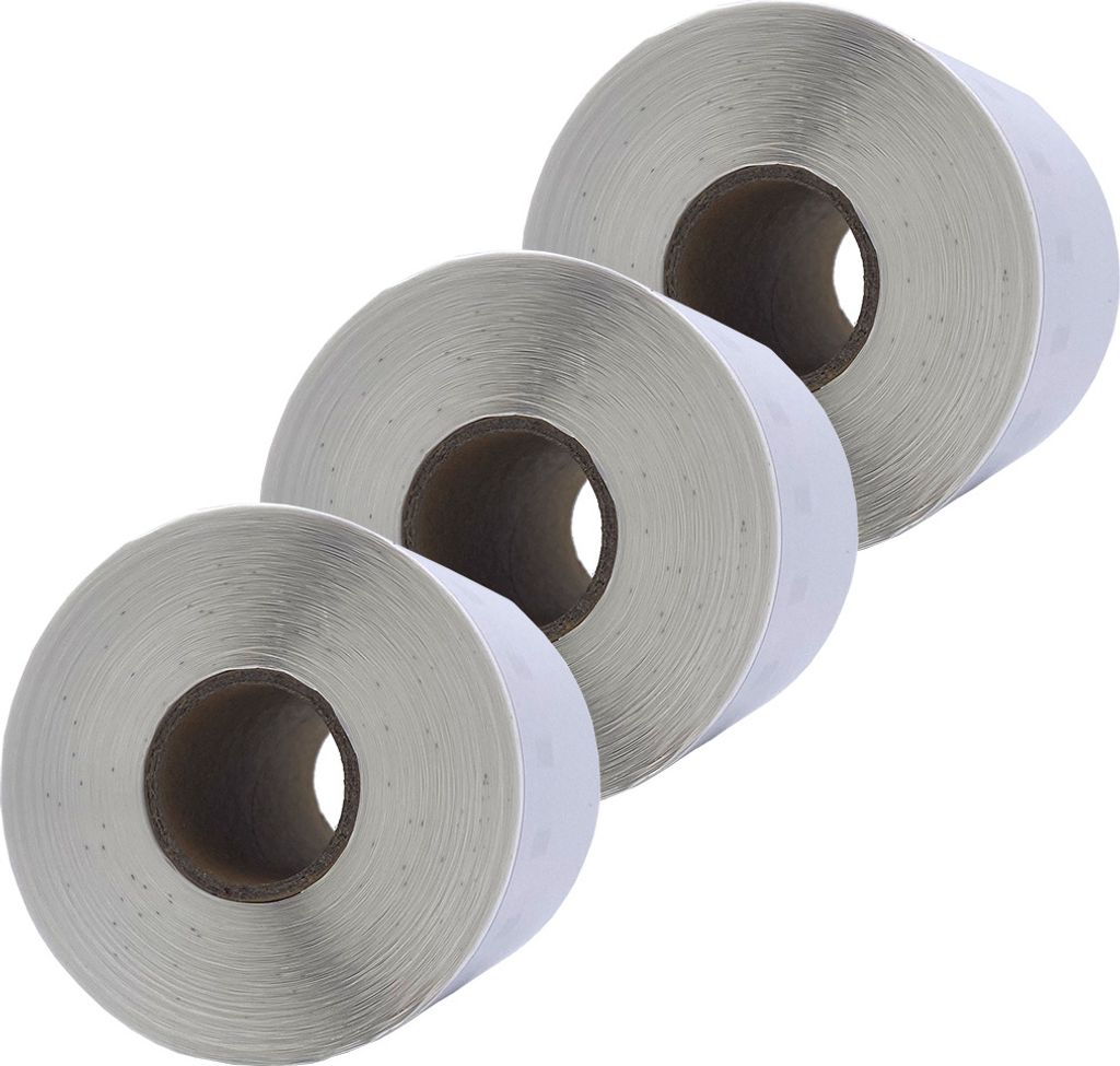 DULA Labels - Kompatibel mit Dymo 99014 / S0722430 Labels - Weiß - Adressetiketten - 3 Rollen - 101 x 54 mm - 220 Etiketten pro Rolle - Für Label...