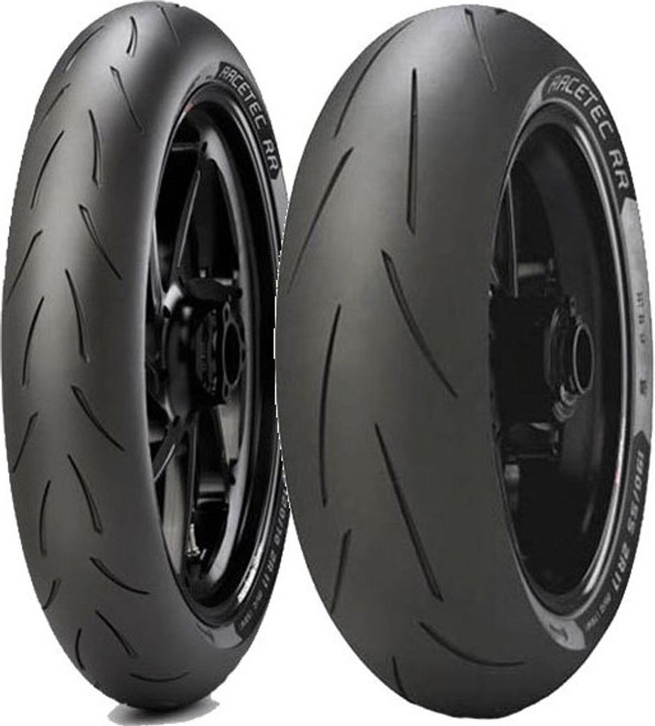 Paar Motorradreifen Metzeler 120/70-17 (58W) + 180/60-17 (75W) Racetec Rr K2
