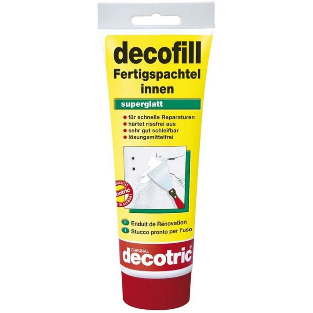 decofill Fertigspachtel 400 g Tube,innen decotric Produktbild 