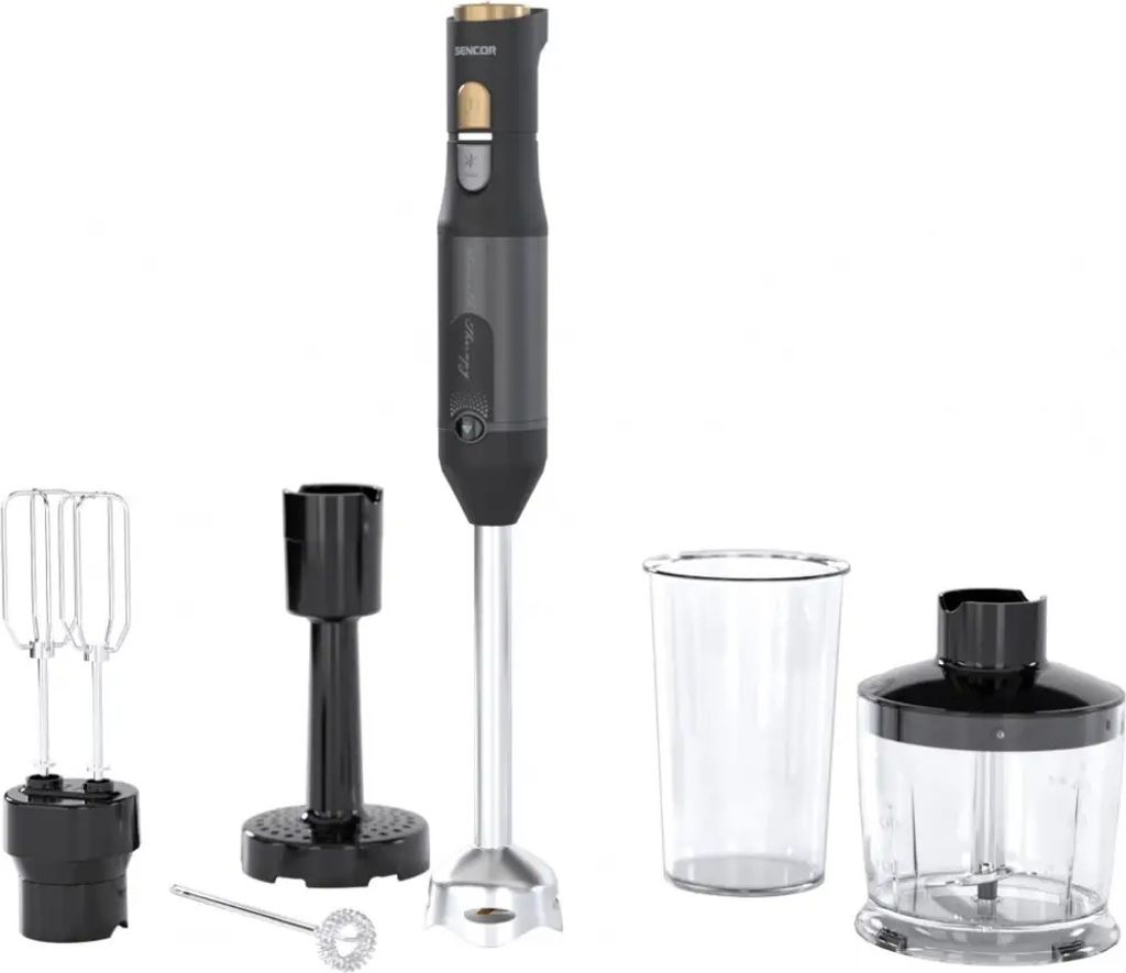 Stabmixer Sencor SHB 6442BK Schwarz 1200 W Produktbild 