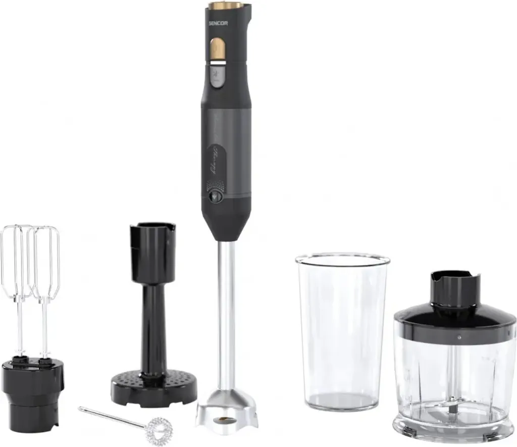 Sencor SHB 6442BK Nero 1200W: Frullatore a Immersione Potente e Versatile