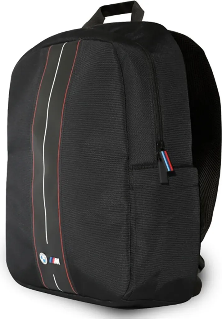 Sac à dos BMW BMBP15COMPVSKR 16 pouces Noir Nylon à Rayure Rouge - 2