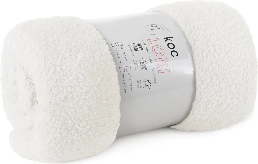 Specifiche Coperta Lori D91 Bianca 170x210 | Microfibra Flanella - 6