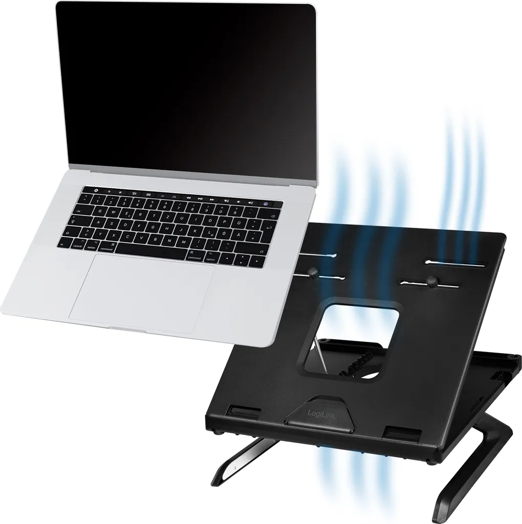 Support Ergonomique PC Portable 16 Pouces avec Double Emplacement Mobile - 8