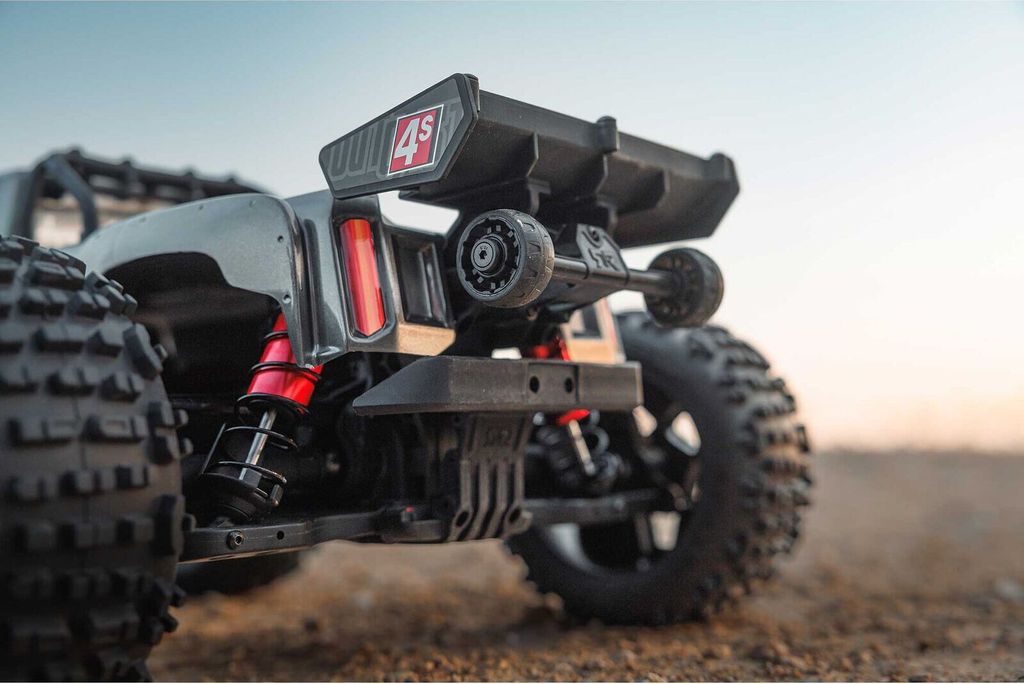 Eje Deslizante Central Compuesto Para Arrma Outcast 4x4 4S BLX - Incluye Rodamiento, Color Negro, Escala 1:10