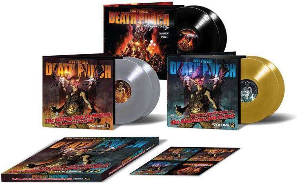 Five Finger Death Punch: The Wrong Side Of Heaven & The Righteous Side Of Hell, Volumes 1 & 2 (10th Anniversary Vinyl Box Set)