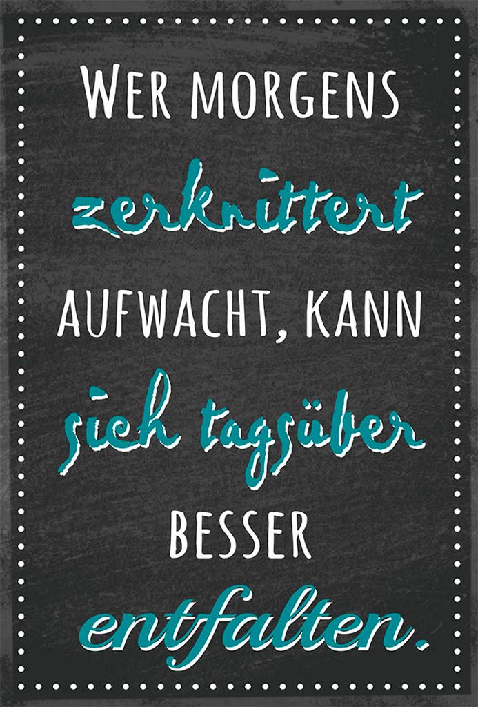Postkarte - True Words - Glückwunschkarte im Format 11,5 x 17 cm