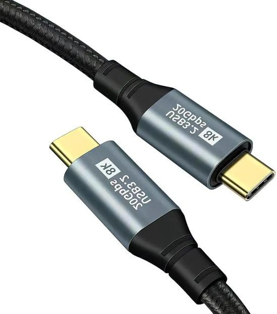 Câble USB-C 0,5m pour Station d'Accueil et Transfert Vidéo 4K Fluide