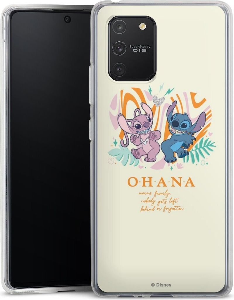 DeinDesign Handyhülle für Samsung Galaxy S10 Lite Silikon Hülle Case Smartphone Schutzhülle Disney Offizielles Lizenzprodukt Lilo & Stitch