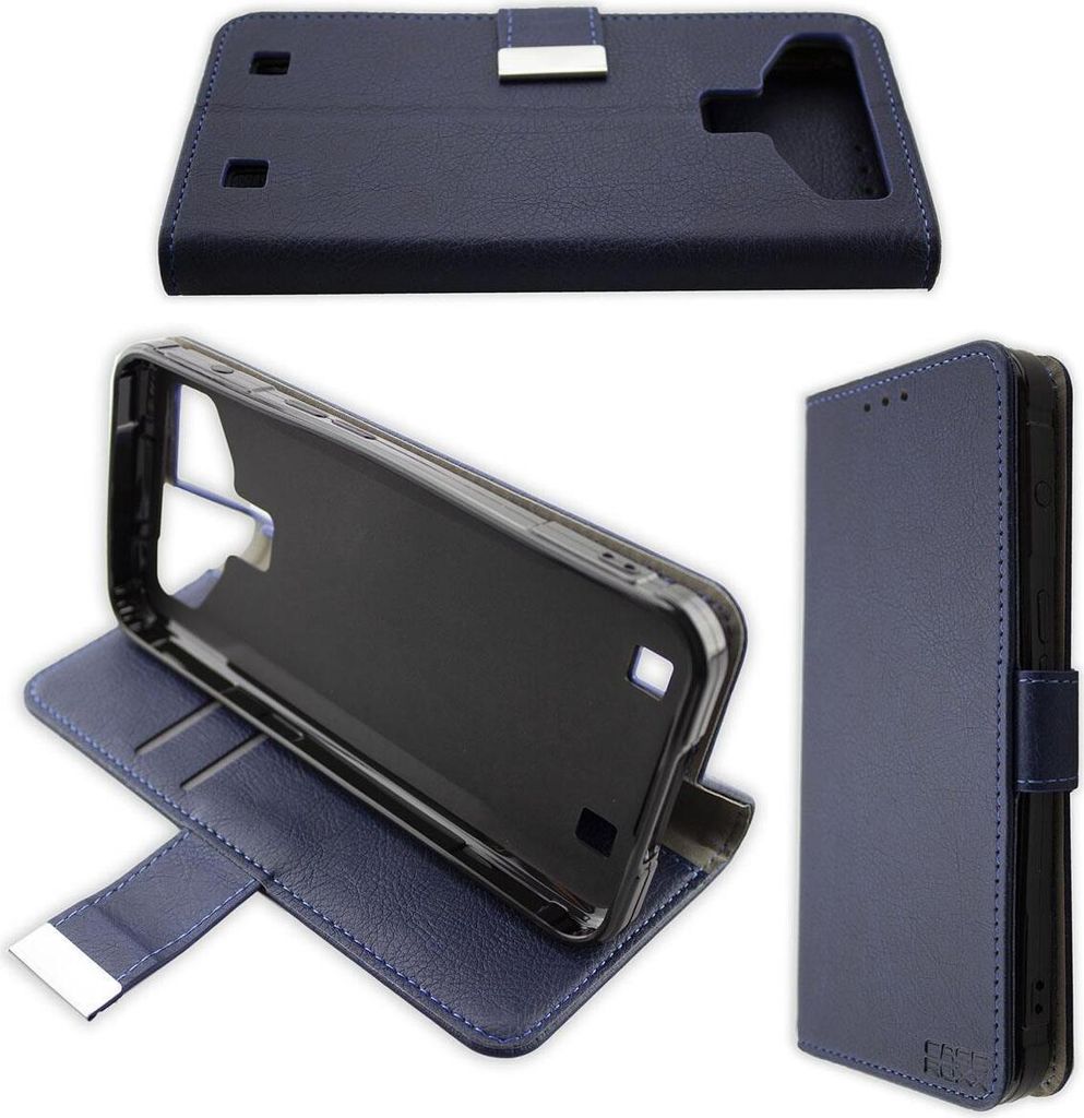caseroxx Handy Hülle Tasche kompatibel mit Cubot Quest Bookstyle-Case Wallet Case