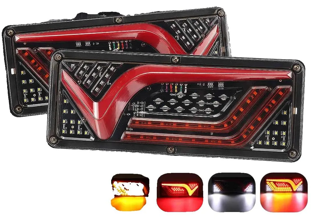 Feu arrière LED anti-infiltration 24V pour remplacer les ampoules grillées