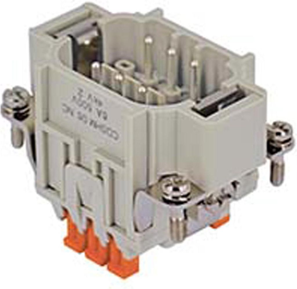 CDSHM 06 NC I.L.M.E. Ilme CDSH NC-SQUICH für Messwandler Stifteinsatz (M) Käfigzugfederanschluss, 6-polig+PE 250V, 6A -