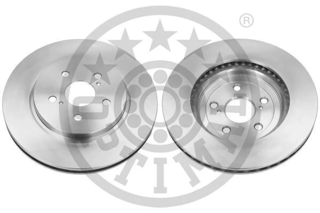 Paire de disques de frein avant ventilés pour TOYOTA Harrier II 49.2mm