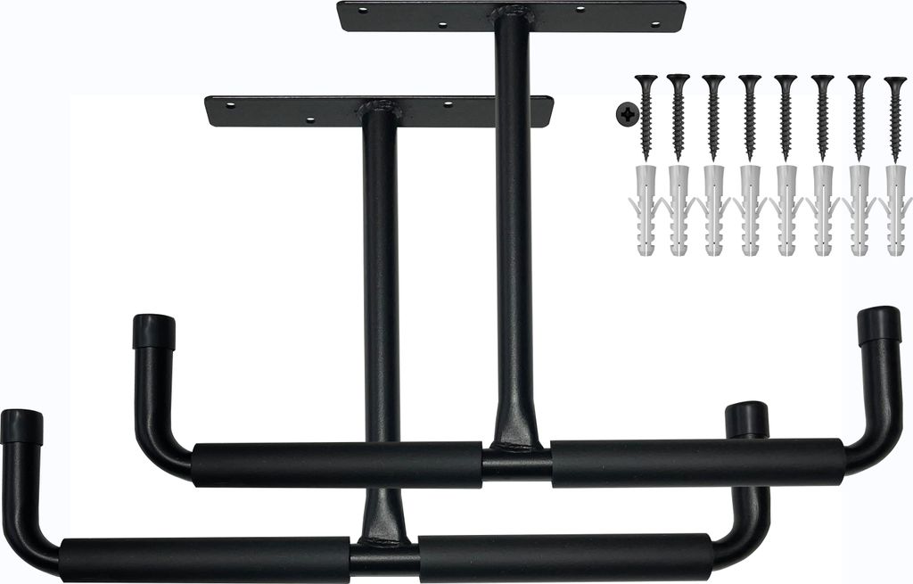 2 Deckenhaken 42x30x13cm | Deckenhalter Garage | Produktbild 